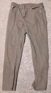 American Eagle EasyFlex Slim Straight Jean Toasted Almond Color Size 34x34 NWOT - Picture 1 of 5