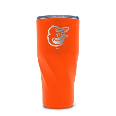 Baltimore Orioles 20oz Morgan Stainless Steel Tumbler [NEW] MLB Cup Travel Mug Cover