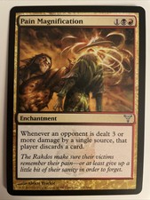 Pain Magnification NM MTG Dissension Magic
