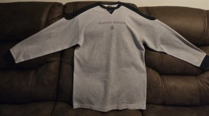 Vintage Nike bestickt Boston Bruins Center Swoosh Rundhalsausschnitt Sweatshirt Large  - Bild 1 von 24