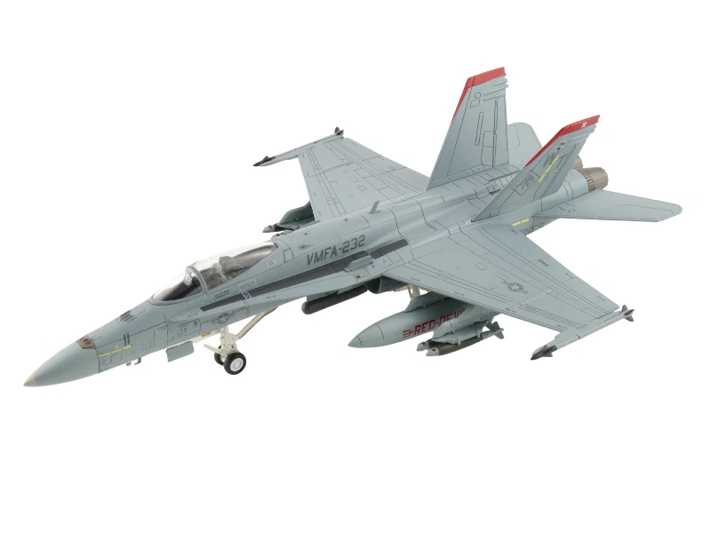 Boeing F/A-18C - Modelo a escala 1:72 fundido a presión Red Devils - Hobby Master HA3588 Foto 1 de 1