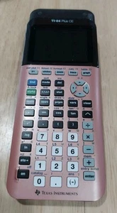 TI-84 Plus CE Roségold grafischer Taschenrechner Farbdisplay vorinstallierte Apps Abdeckung - Bild 1 von 8