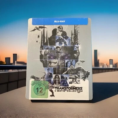 TRANSFORMERS 1-5  STEELBOOK  DEUTSCH BLU RAY NEU OVP! Aus Sammlung Auflösung  - Bild 1 von 2