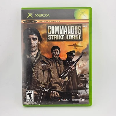 Commandos Strike Force (Microsoft XBOX, 2006) Eidos Interactive Video Game - Image 1 of 4