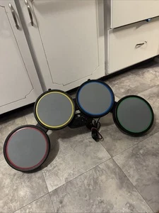 PS3 Rock Band Harmonix Drums Heads Only 822148 Wired - Works - Picture 1 of 9
