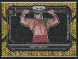 2023 PANINI PRIZM WWE SCOTT STEINER GOLD DISCO PRIZM #D 03/10 - Bild 1 von 2