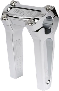 THRASHIN SUPPLY CO. TSC-6000-3 Handlebar Risers 6" Rise Chrome - Picture 1 of 1