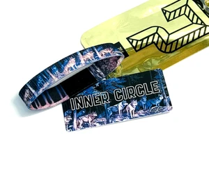 ZOX *INNER CIRCLE* Silber Single MED Goldie Armband mit Karte WÖLFE - Bild 1 von 3