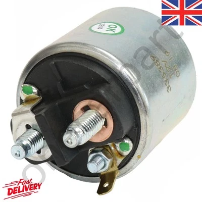 Starter Motor Solenoid Fits SAAB 9-3 MK1 9-5 MK1 2.0t 2.3t 1998 on - Image 1 of 4