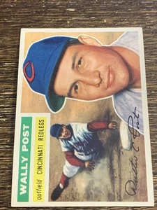 1956 TOPPS WALLY POST #158 GB REDLEGS EXCELLENT+ OR BETTER - Picture 1 of 2