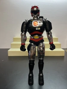 Super Rescue Solbrain Knight Fire Figure Vintage Retro Toys 1991 Bandai W27 - Foto 1 di 9