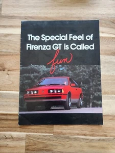 Original 1984 Oldsmobile Firenza GT Foldout Sales Brochure Large Poster 84 - Picture 1 of 3