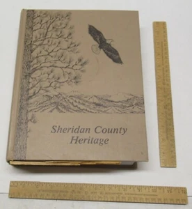 SHERIDAN COUNTY HERITAGE BOOK - Sheridan County, WYOMING - 1983 hardback - Imagen 1 de 11