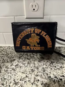 VTG Hand Tooled Leather UF Florida Gators Purse Late 1970’s Gameday Sorority A - Picture 1 of 8
