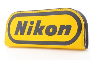 [Exc+5] Estuche de filtro Nikon amarillo con el logotipo de Nikon de JAPÓN - Imagen 1 de 8