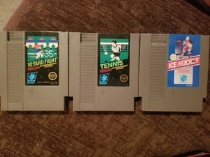 3 Vintage Nintendo Sports Games, Good Condition - Picture 1 of 5