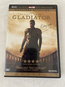 Gladiator w/Russell Crowe (DVD, 2000, 2-Disc Set) Signature Selection Used - Picture 1 of 2