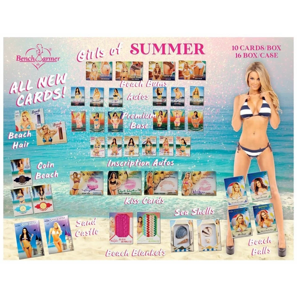 2025 BENCHWARMER GIRLS OF SUMMER HOBBY BOX FACTORY SEALED - Image 1 of 1