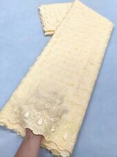 YQOINFKS Embroidery Sequin Tulle Net Fabric Swiss Voile Lace Fabric Sewing 2024