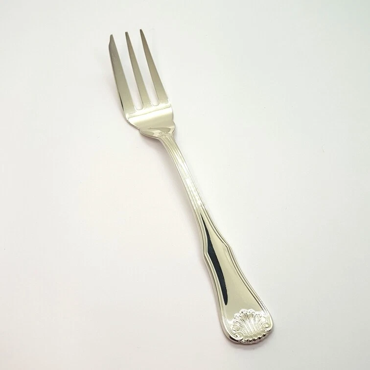 Servizio 6 Forchette da Dolce in Argento - Greggio Argento Stile Queen - Immagine 1 di 1