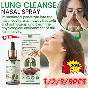1/2/3/5 Cordyceps Sinensis Extract – Lung Clearing Drops 30ML Hot I2 - Picture 1 of 15