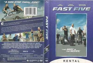 Fast Five RENTAL EDITION (DVD, 2011) Vin Diesel, Paul Walker, Jordana Brewster - Picture 1 of 1