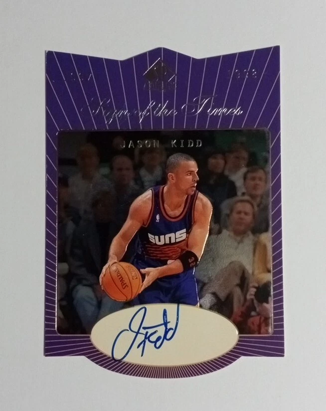 1997-98 1998 Upper Deck UD SP Authentic SOTT Sign Of The Times Jason Kidd Auto