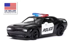 DODGE CHALLENGER SRT DEMON RARE POLICE CAR 1/36 DIECAST MODEL HTF VEHICLE GIFT - Picture 1 of 7