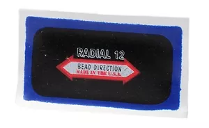 10 Radial 12 Tubeless Tyre Repair Patches 57mm X 102mm - Picture 1 of 1