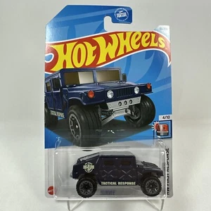 Hot Wheels - #33/250 - Humvee Tactical Rescue - Blue (2024) - Picture 1 of 7