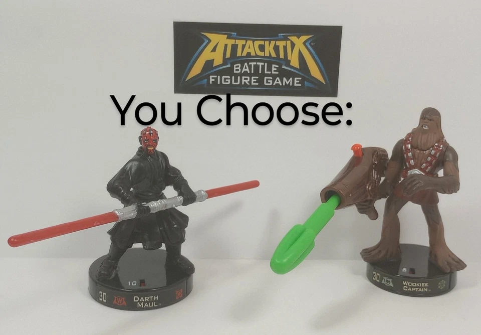 Figura de Batalla ATTACKTIX Star Wars Juego Figuras con Armas Serie 2 - Tú eliges: Foto 1 de 1