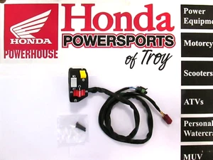 NUEVO CONJUNTO DE INTERRUPTOR IZQUIERDO ORIGINAL HONDA FABRICANTE DE EQUIPOS ORIGINALES 2001-05 TRX250EX *35020-HN6-003* - Imagen 1 de 4