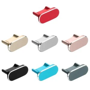 Anti Dust Plug Aluminium Alloy Stopper Micro Charger Port Dustproof Cover - Zdjęcie 1 z 15