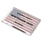 FRIDGE MAGNET - Whitehorn Cove - Wagoner, Oklahoma - USA Flag