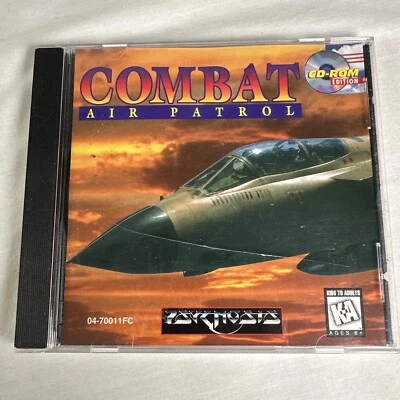 COMBAT AIR PATROL (PC 1995) Psygnosis GT CD-ROM NM - Image 1 of 3