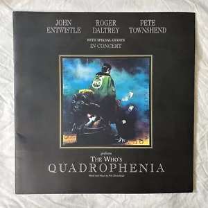 The Who's Quadrophenia Tour Concert Program 1996 A+ condition Pete Townshend - Picture 1 of 5