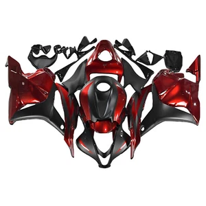ABS Fairings Kit For Honda CBR600RR F5 2009 2010 2011 2012 Body Kit Black Red - Bild 1 von 8