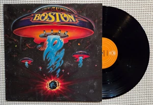 BOSTON Self-Titled Orig '76 EPIC 1st UK Pressing Tom Scholz Classic Rock LP VG++ - Picture 1 of 1
