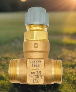 Válvula de 2 vías Honeywell V5825B1050 AG PN25 DN20 Kvs2,5 Hub6,5 rojo fundido - Imagen 1 de 1