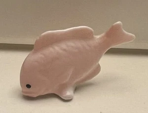Miniature Ceramic Pink Fish Figurine Hagen Renaker? - Picture 1 of 5