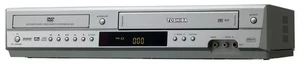 Toshiba SD-35VFSF, VHS Videorecorder (VCR) Kombi / DVD-Player, Fernbedienung, 10 - Bild 1 von 2