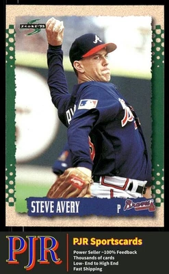 Steve Avery 1995 Score #185 Atlanta Braves - Image 1 of 2