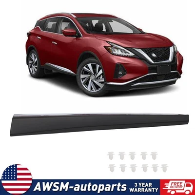 Right Passenger Side Front Door Trim Lower Molding For 2015-2022 Nissan Murano Foto 1 de 4