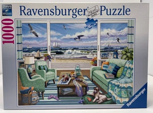 Ravensburger ~ Beachfront Getaway By Nancy Wernersbach ~ 1000 Piece Puzzle 🧩 - Picture 1 of 2