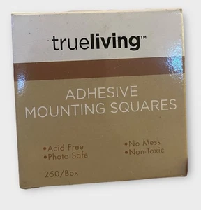 Trueliving Adhesive Mounting Squares Scrapbooking Crafting Lot of 9 Boxes NEW - Picture 1 of 2