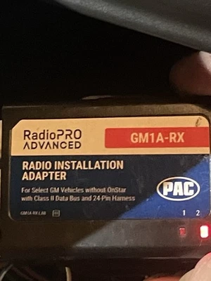 PAC GM1A-RX RadioPRO Advanced Interface for General Motors Vehicles - Image 1 of 2