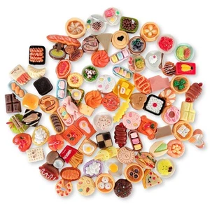 Food Miniature Heaped Set Dollhouse Cooking Set Meal Sweets Parts Accessories Do - Picture 1 of 6