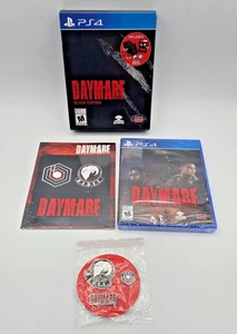 PS4 Sony Playstation 4 Daymare Black Edition Videospiel Komplett Pin Card Set - Bild 1 von 10