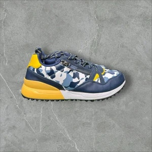 Mazino Azurite Herren Schuhe Sneaker Schwarz Camouflage 207141S Running Low Top 10 Neu - Bild 1 von 9