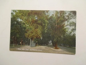 Hutchinson Kansas Postcard First Ave East Undivided back KS - Picture 1 of 2